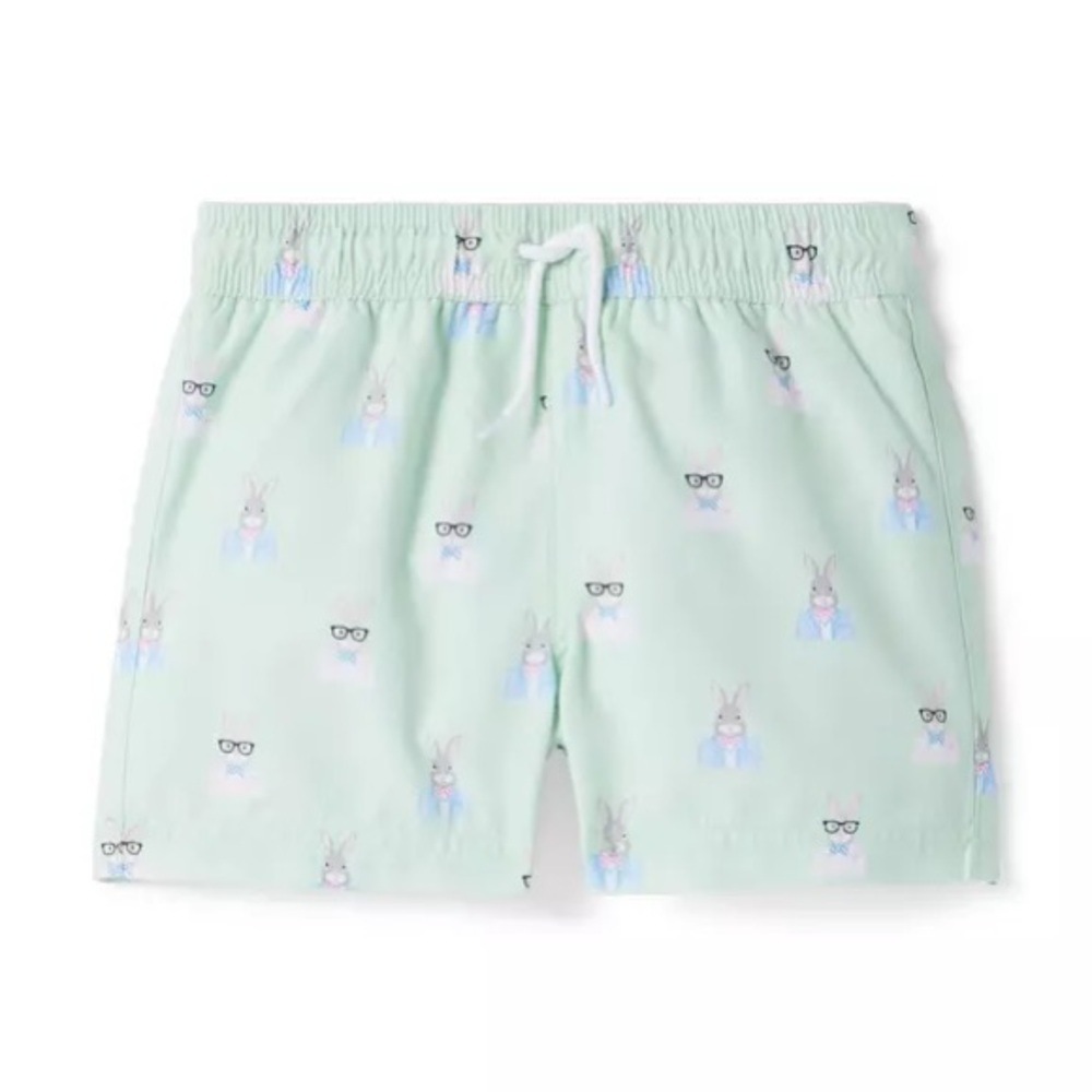 JANIE and JACK RECYCLED BUNNY SWIM TRUNK